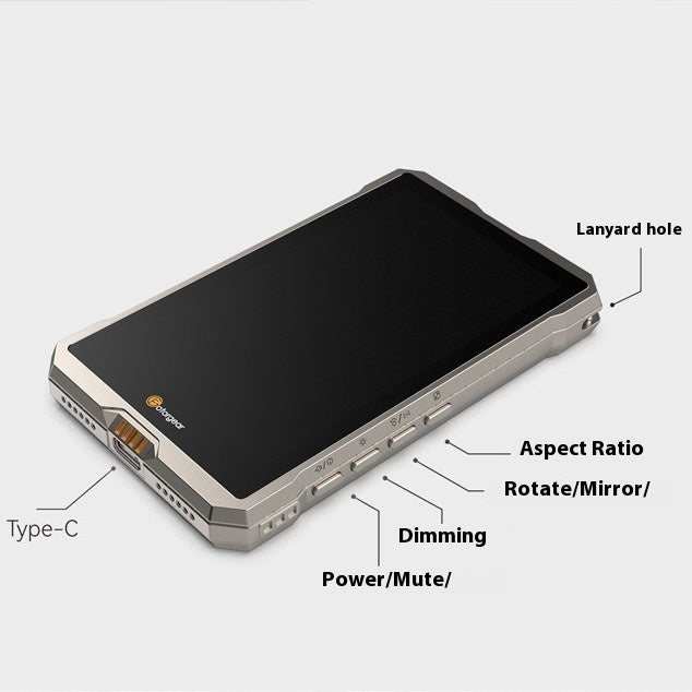 wireless magnetic rear selfie screen