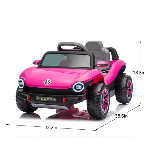 12V Licensed Beetle Kids Ride On Electric Car