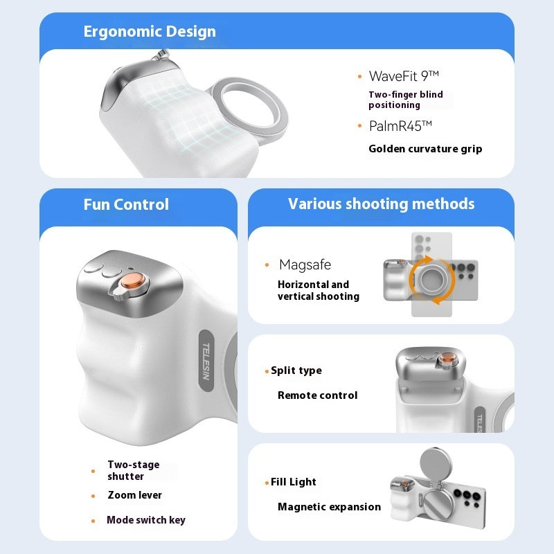 Magnetic Photography Handle