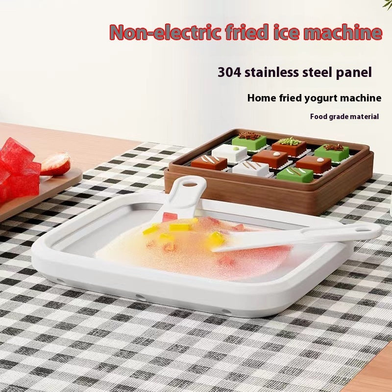 Portable Small Household Fried Yogurt Machine