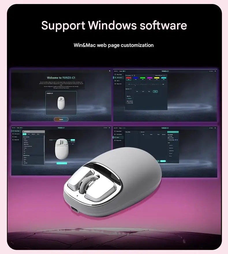 YUNZII C1 Bluetooth mouse
