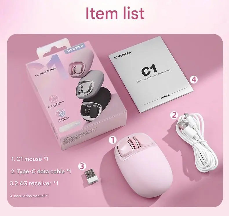 YUNZII C1 Bluetooth mouse
