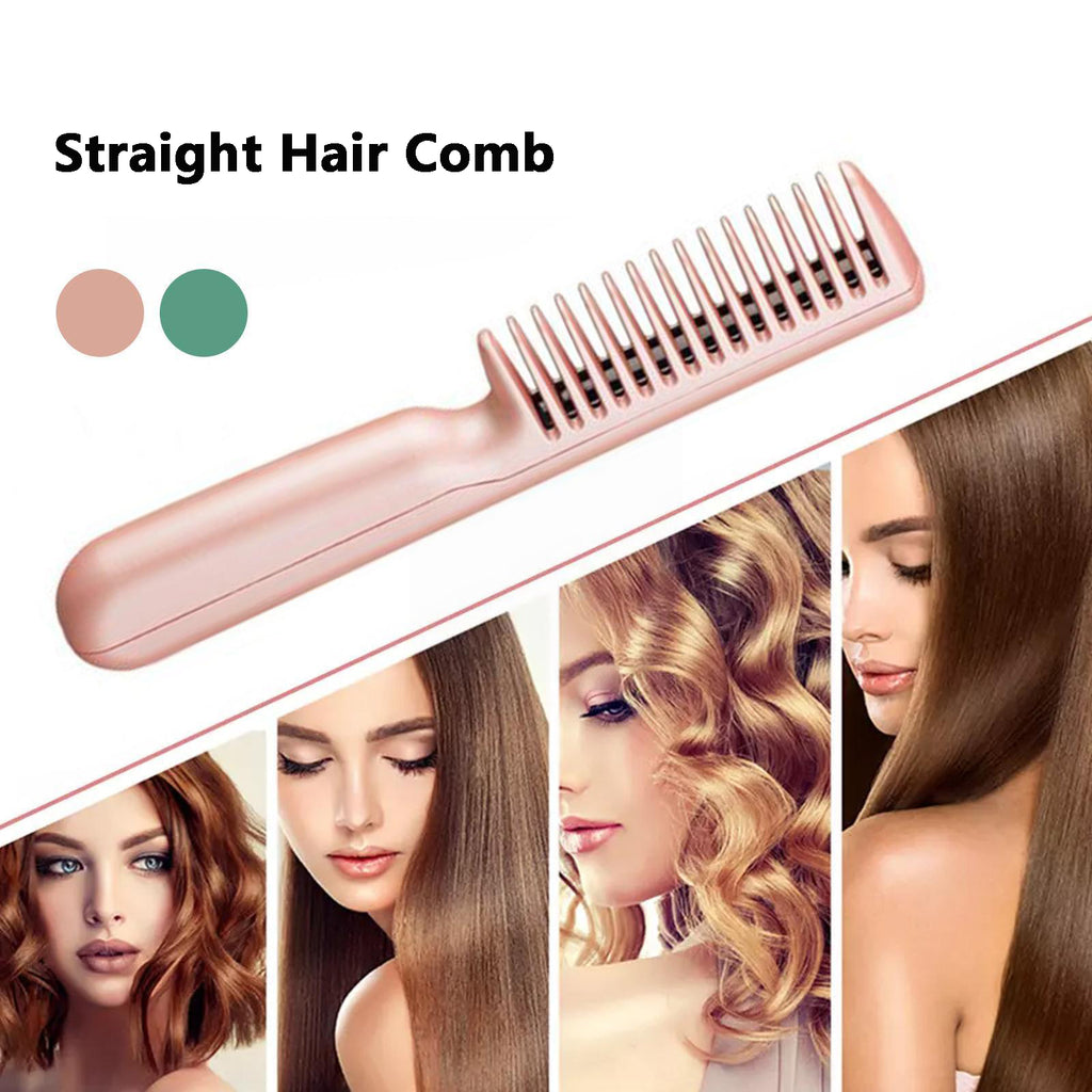 2 IN 1 Wireless Straight Hair Comb