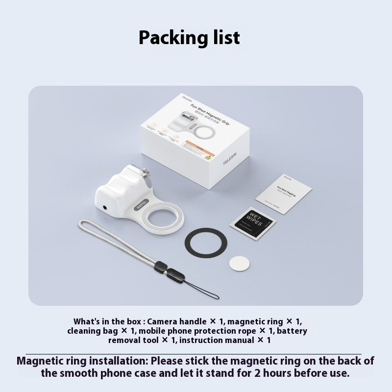 Magnetic Photography Handle