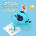 Blue Color Intelligent Child Drawing Robot